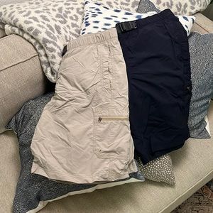 2 pair of Columbia shorts